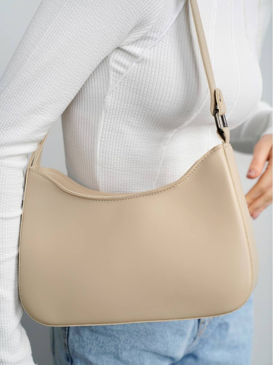 Клатч-багет ДЖЕСІКА бежевий LEMAN LM4399-2