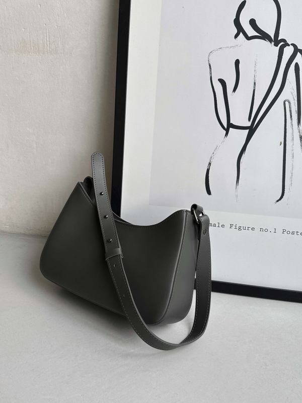 Клатч-багет ДЖЕСІКА графітовий LEMAN LM4399-6