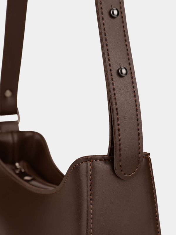 Клатч-багет ДЖЕСІКА шоколадний LEMAN LM4399-8