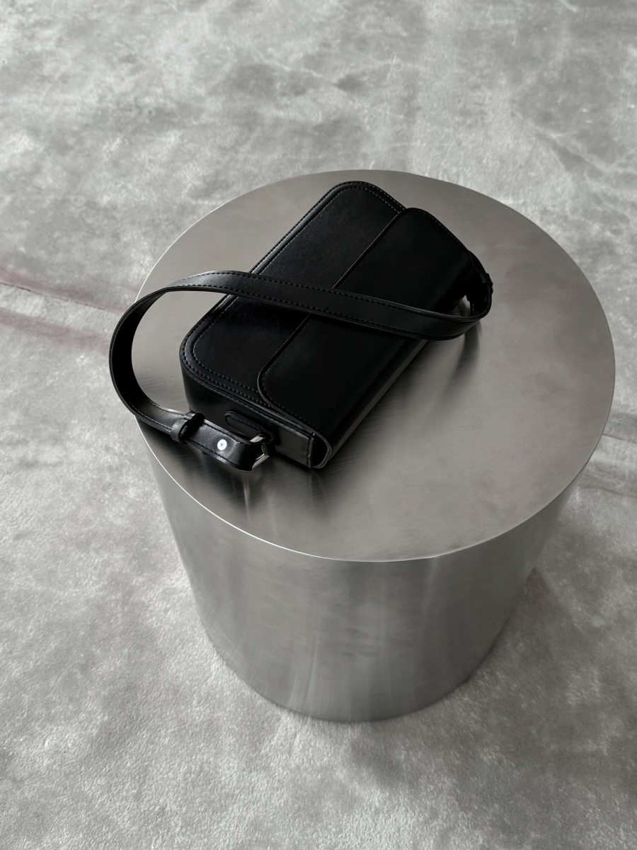 Клатч-багет АДЕЛЬ чорний LEMAN LM4681-2