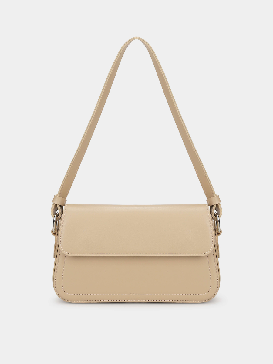 Клатч-багет АДЕЛЬ бежевий LEMAN LM4681-8