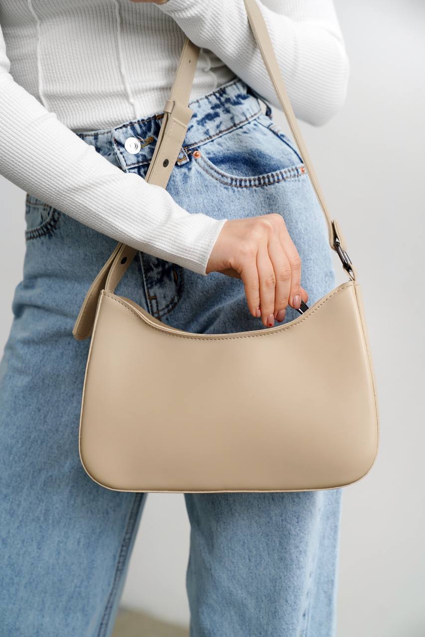 Клатч-багет ДЖЕСІКА бежевий LEMAN LM4399-2